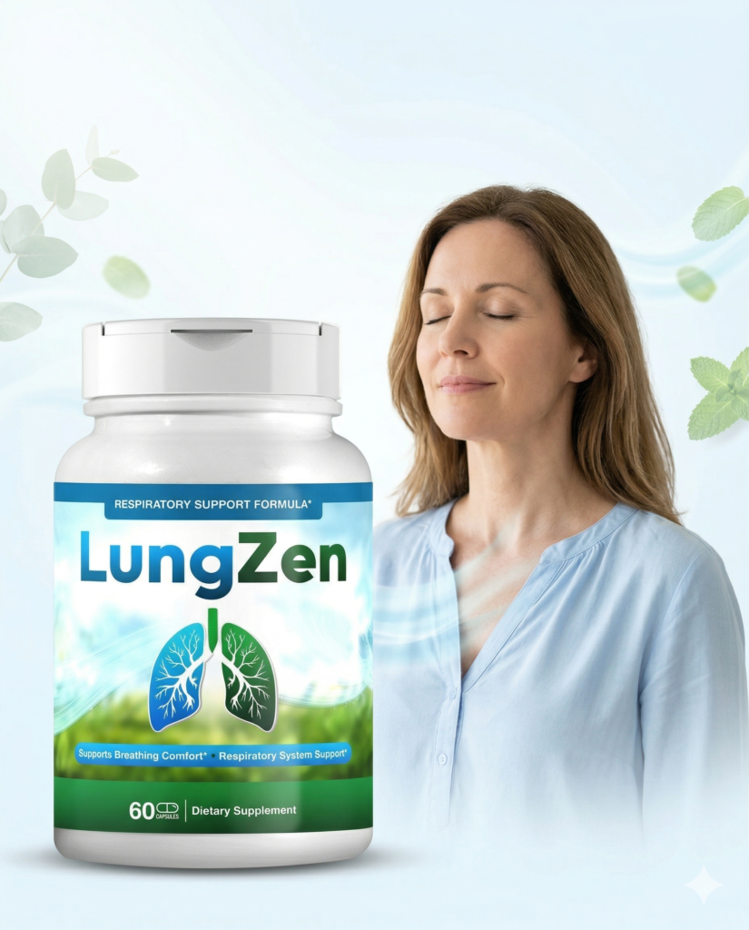 LungZen for better breathing and oxygen flow